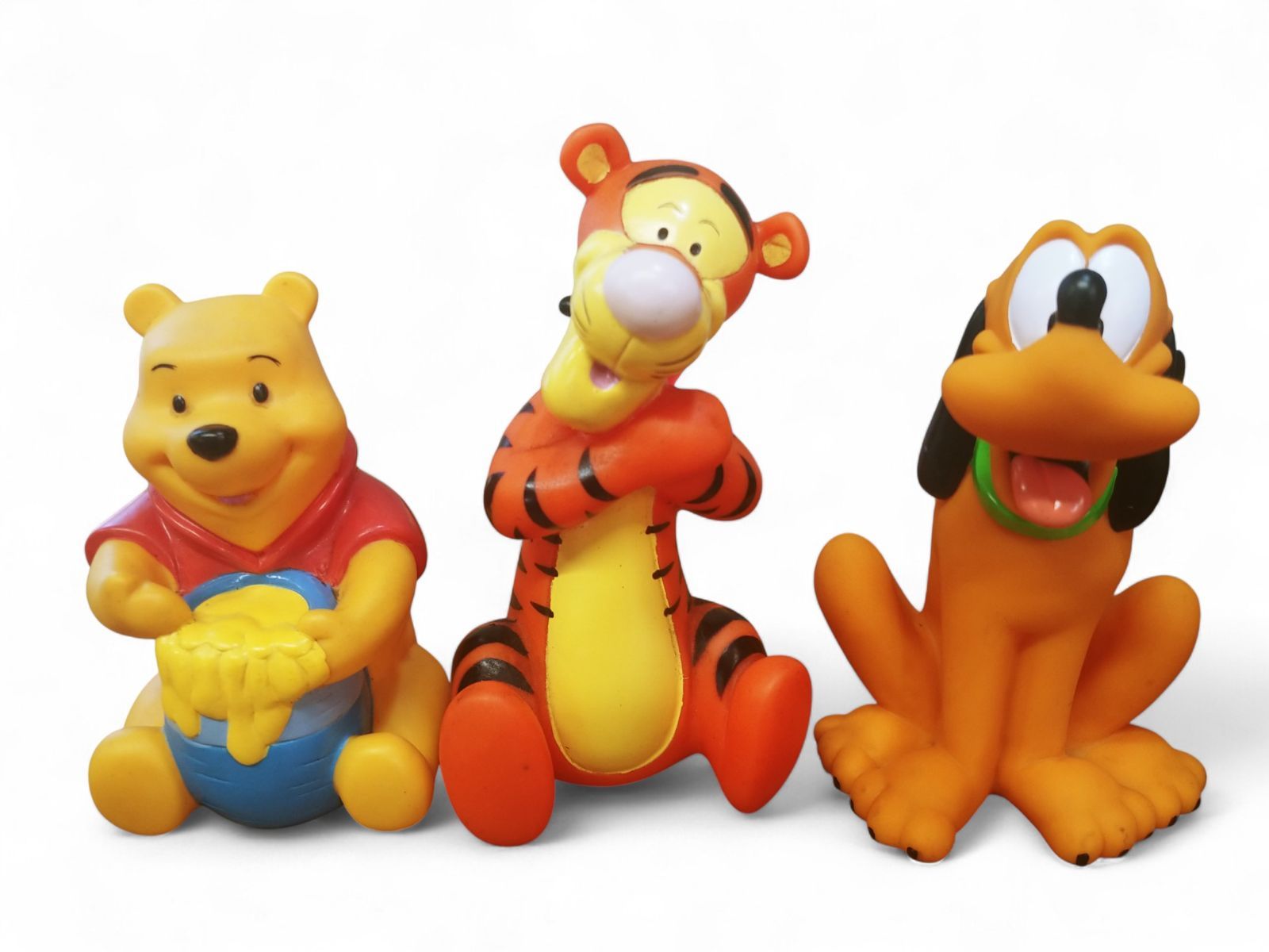 ヴィンテージ ディズニー ソフビ 6点 人形 プーさん ドナルド ミニー