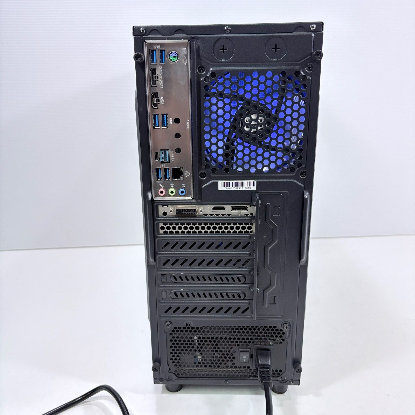 自作ゲーミングPC Ryzen5 3600 GTX1660super 16GB SSD240GB