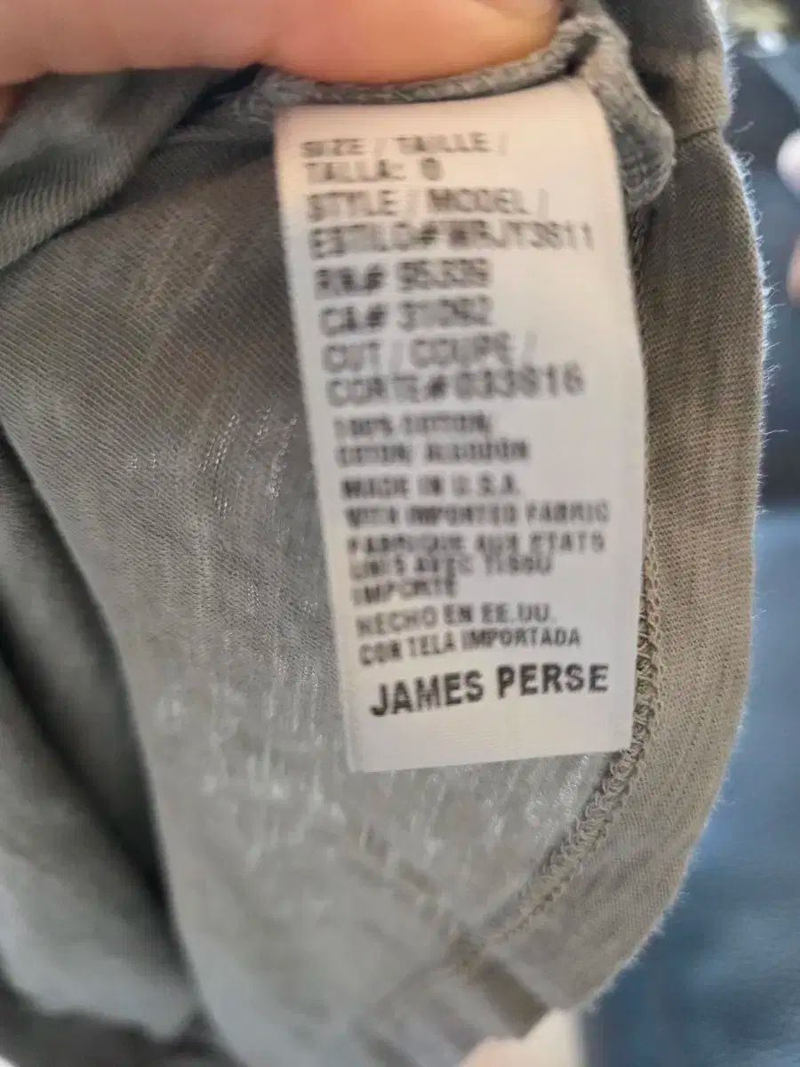 ジェームス パール Tシャツ サイズ0