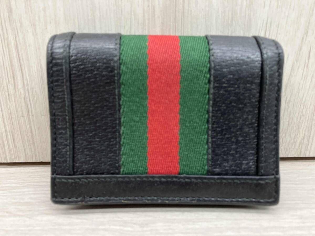 GUCCI シェリー 523155 496334 二つ折り財布 BOX付き