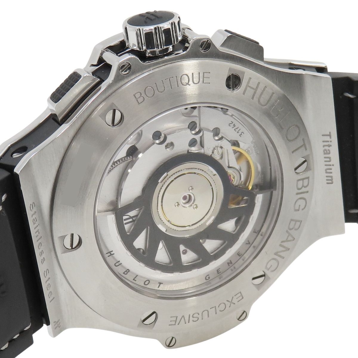 保証書付】ウブロ ビッグバン モノクローム スティール ダイアモンド  