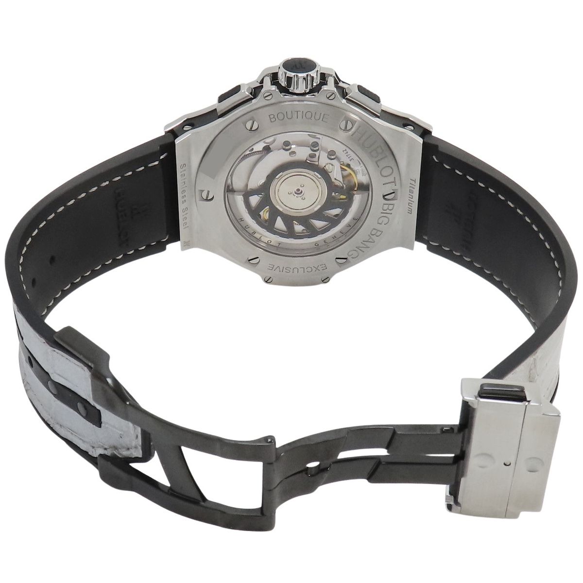 保証書付】ウブロ ビッグバン モノクローム スティール ダイアモンド  