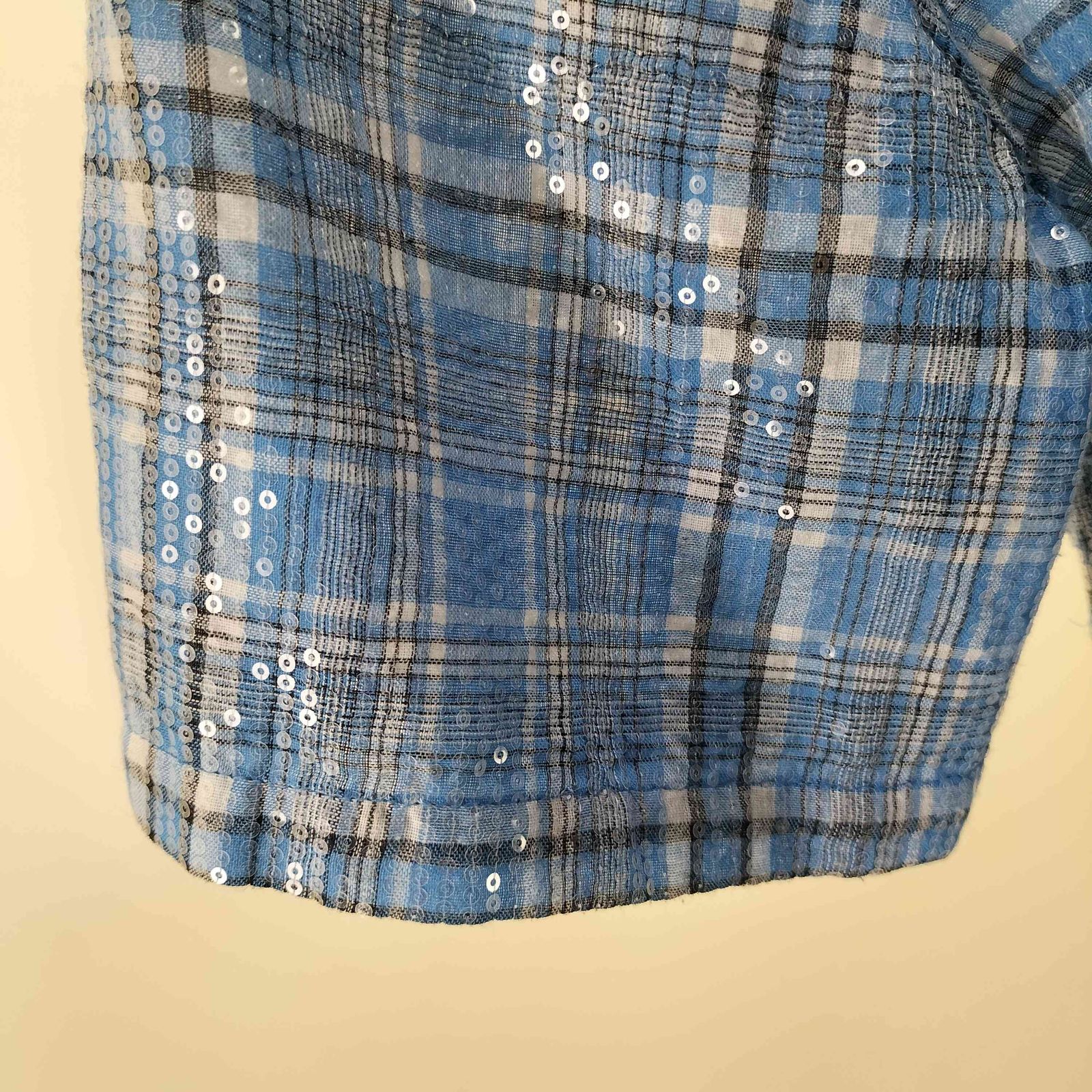 ユーズドフルギ USED古着 AFB Spangle Shirt スパンコールシャツ