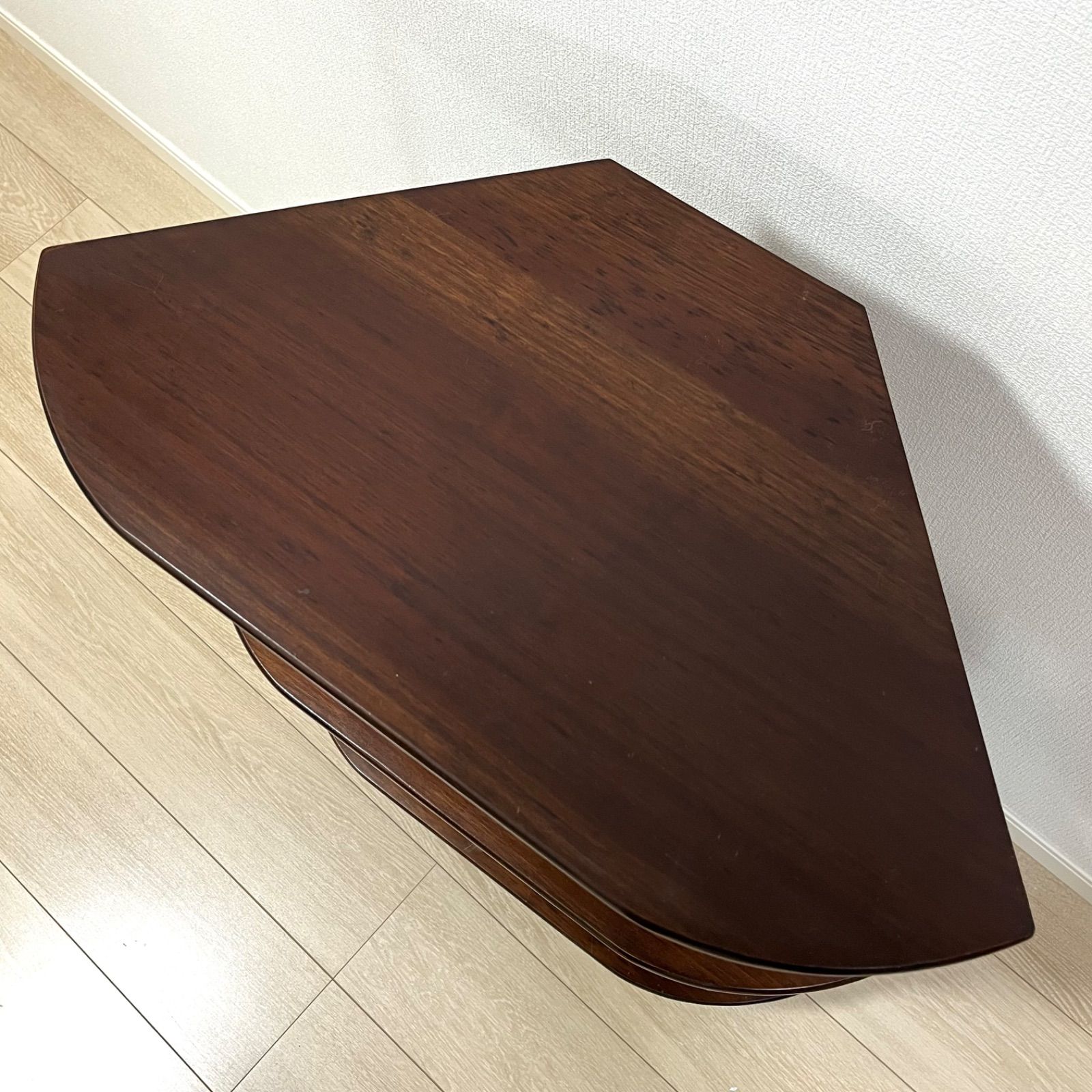 najico ナジコ 昭和 レトロ 家具 ティアドロップ ジャパンヴィンテージ ナジコ パイン材 コーナーラック 昭和レトロ