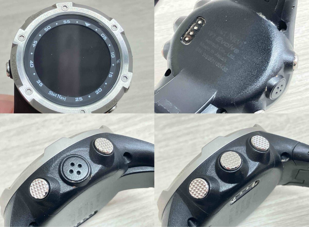  02 Shot navi ショットナビ W 1 Evolve ゴルフGPSウォッチ GPSナビ ラウンド用品 アクセサリー