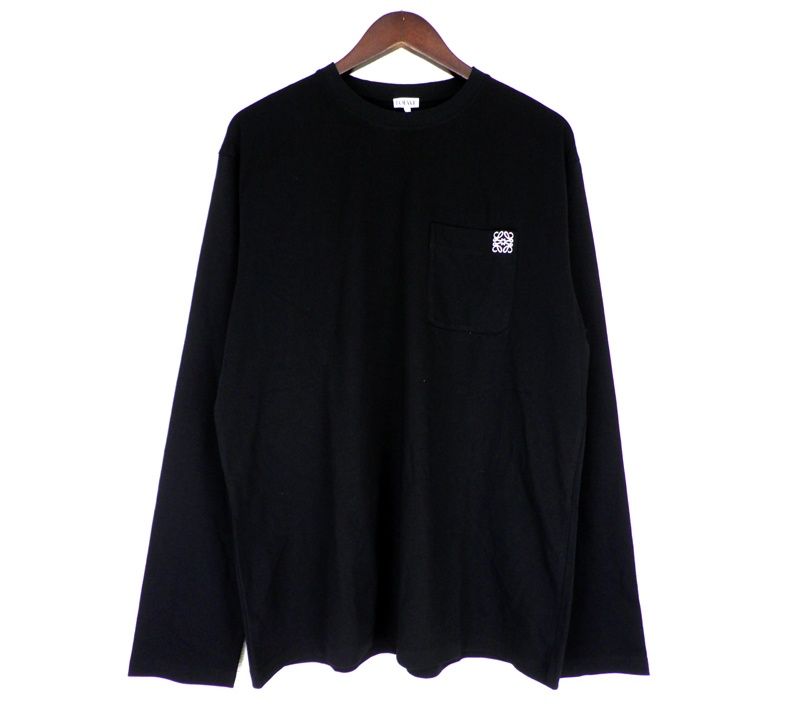 ロエベ LOEWE H526Y24J04 フロント アナグラム ロゴ ロングスリーブ カットソー h6019