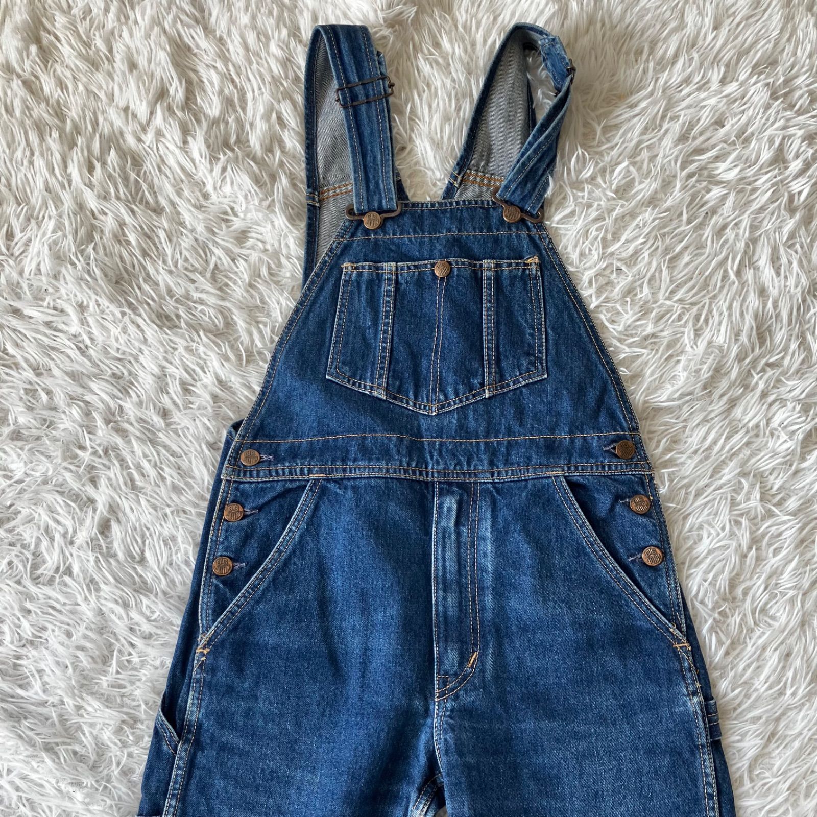 ビッグジョン 70's BIG JOHN ヴィンテージ サロペット オーバーオール