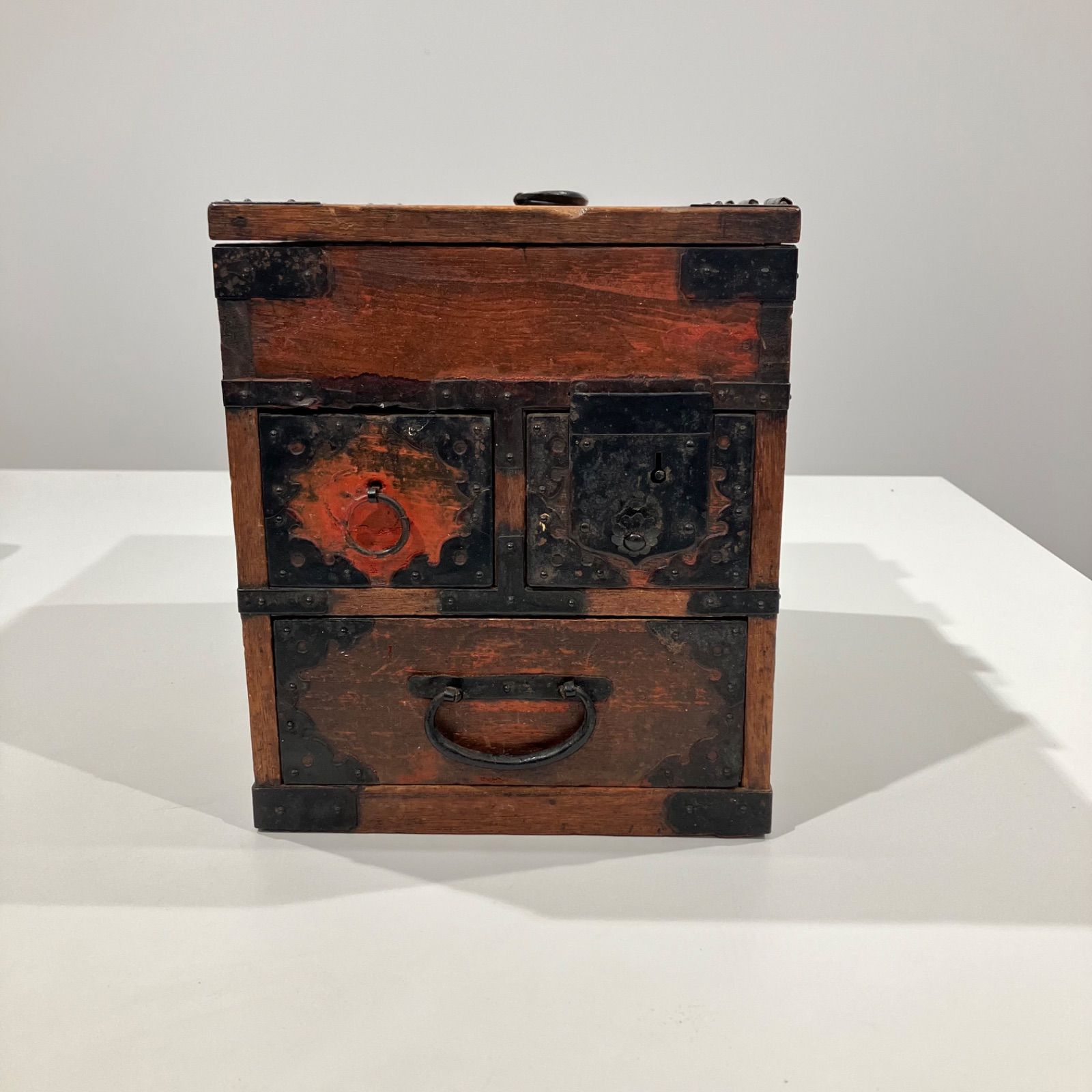 アンティーク 硯箱 船箪笥 【送料無料】 - メルカリ