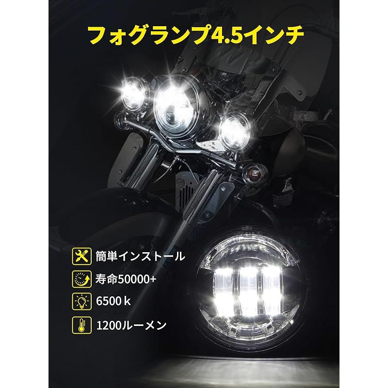 4 5インチフォグランプ