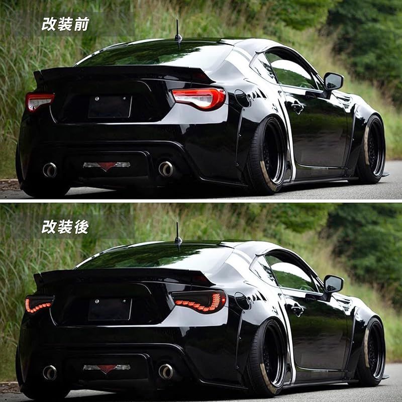 VLAND トヨタ 86 ZN6 テールランプ スバル BRZ ZC6 流れるウインカー