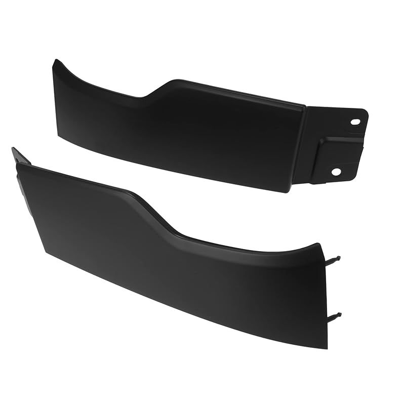 A ABSOPRO 下 ヘッドライト エクステンション フロント 53932-0C904 53931-0C904 フェンダー延長パネル Toyotaに対応 Sequoiaに対応 2009-2018に対応 Abs プラスチック ブラック