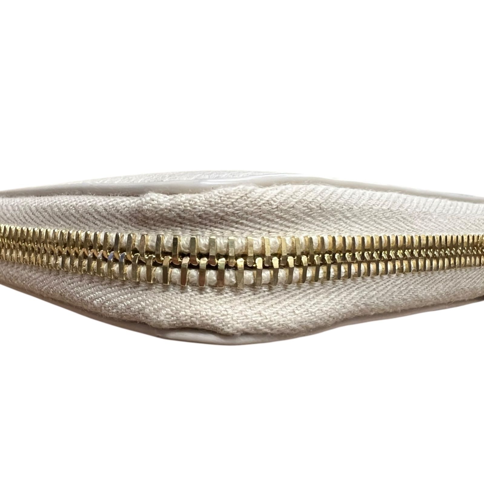  SAINT LAURENT PARIS サンローラン 長財布 ラウンドファスター タイニーモノグラム ベージュ ピンクベージュ 長財布 小物