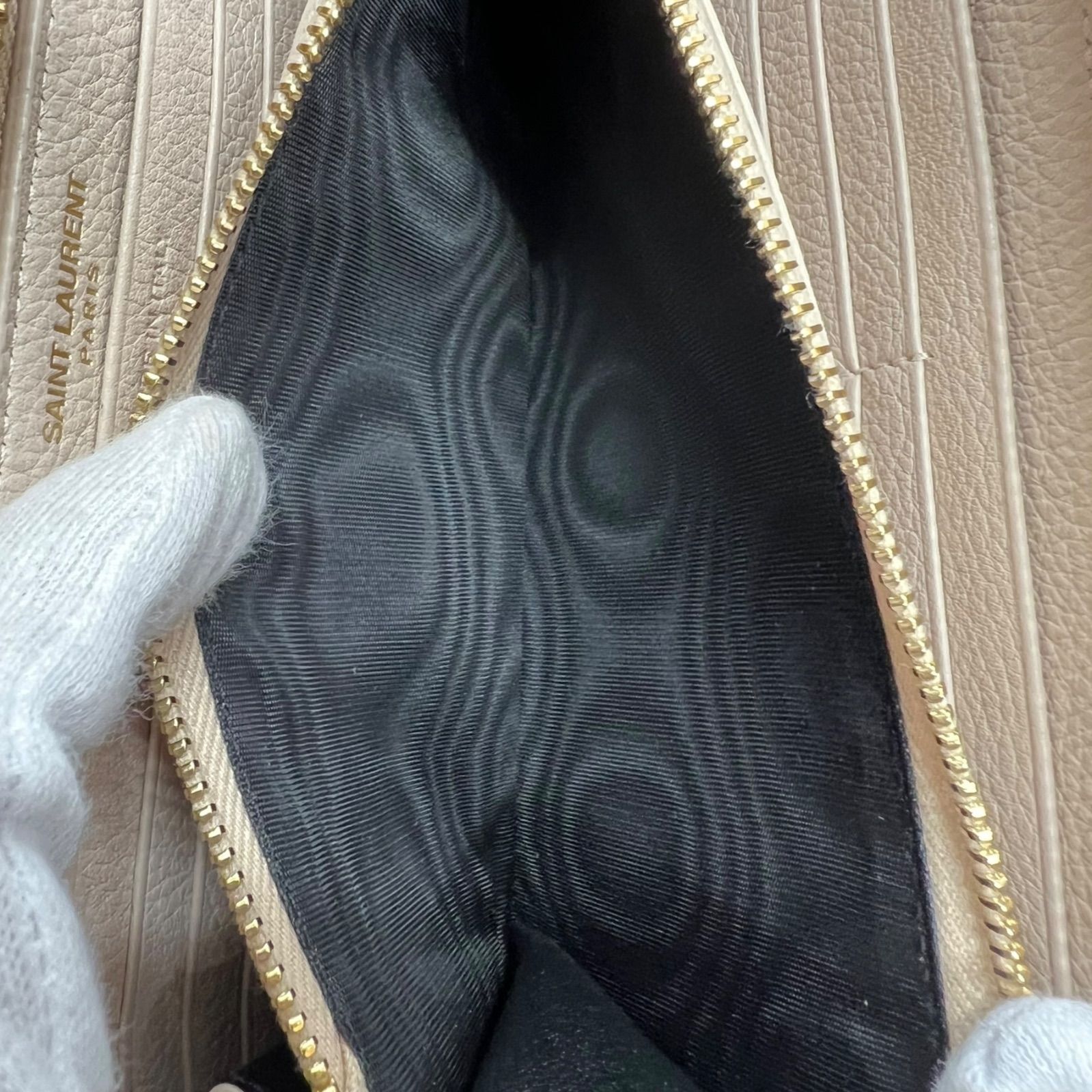 タイニーモノグラム ベージュ