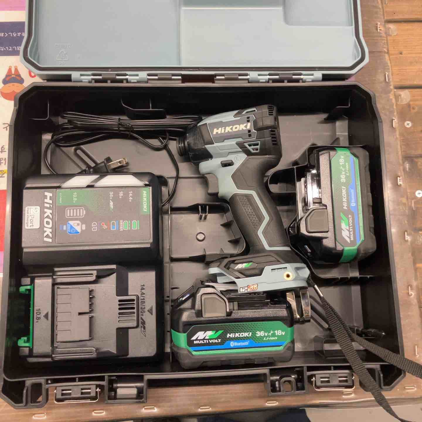 ハイコーキ HIKOKI 旧 日立工機 コードレスインパクトドライバー WH36DD 2XHSZ IG 戸田店