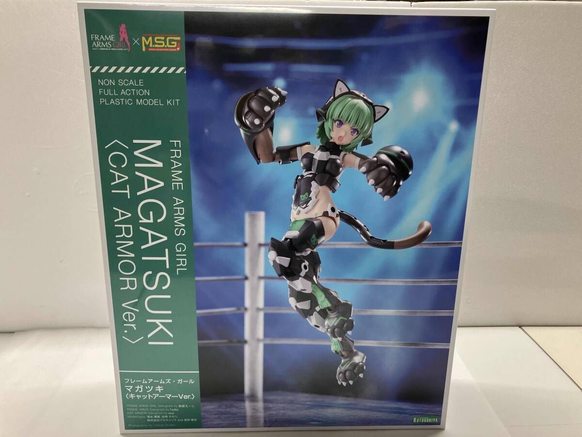 コトブキヤ マガツキ キャットアーマーVer. フレームアームズ ガール プラモデル