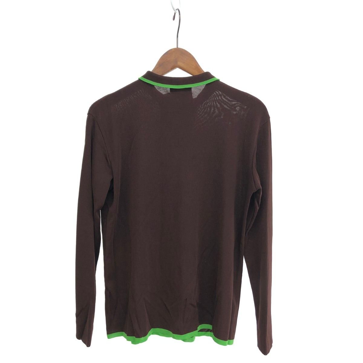 新品級✨イッセイミヤケ フェット 変形 ハイネック カットソー ブラウン M 新品級✨イッセイミヤケ フェット 変形 ハイネック カットソー