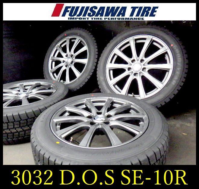 3032 D O S SE 10 R 18ｘ7 5 J 5穴 PCD 114 3 38 4本 GY NAVI 7