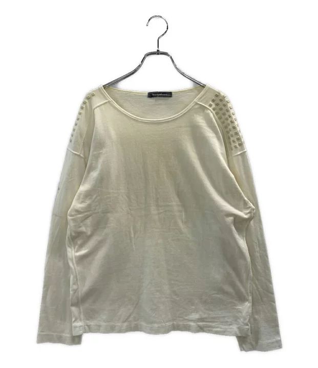 80s ISSEY MIYAKE 筆タグ 立体加工ロングスリーブTシャツ