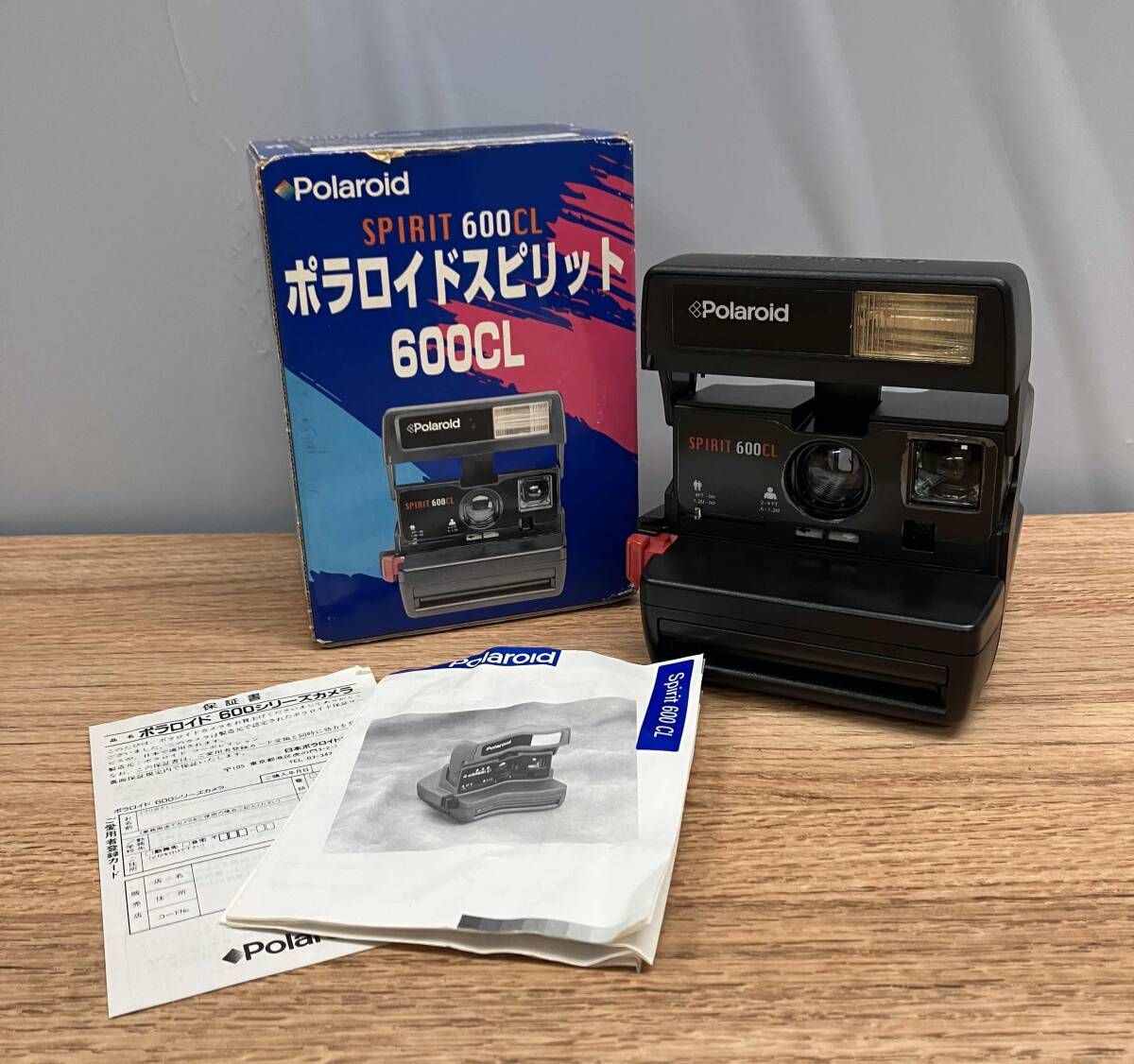 ジャンク ☆ Polaroid ポラロイド Spirit 600 CL インスタントカメラ