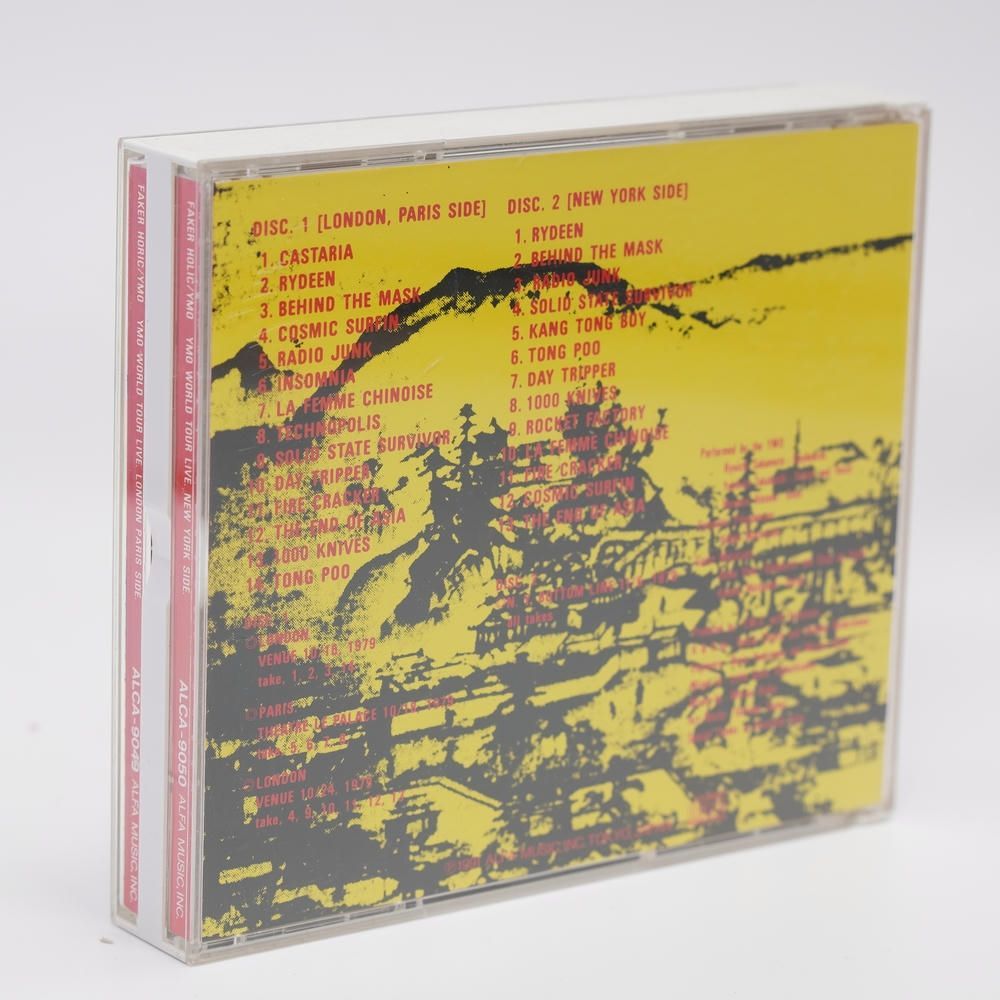 邦楽 FAKER HOLIC/YMO YMO WORLD TOUR LIVE Yellow Magic Orchestra