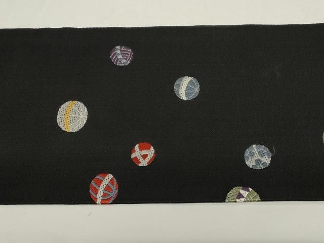  平和屋着物 九寸名古屋帯 唐織 毬 正絹 dy 名古屋帯 帯