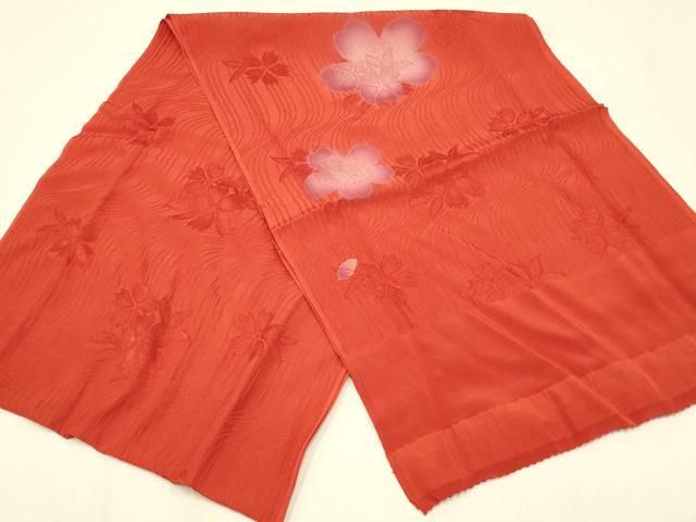 平和屋着物 和装小物 帯締め 帯揚げセット 笹浪組 舞花文 暈し 金糸 金彩 ay