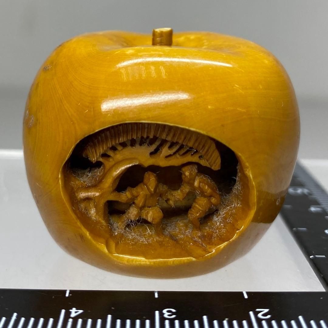 光玉在銘 極上 光玉 根付 透彫 トヒチ 32g 東な7-0303☆2F - メルカリ