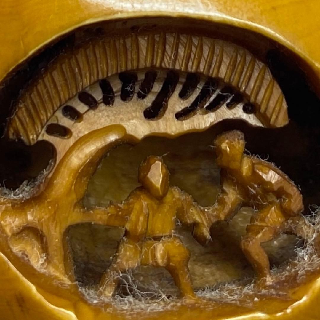 極上忠盛在銘　虎根付　12g 東Y7-0903ア㉞トヒト 極上忠盛在銘 虎根付 12g 東Y7-0903ア㉞トヒト Tohito｜Setouchi -