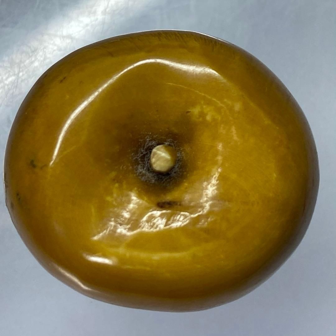 和彫　在銘　極上　鶴　根付　38g トヒチ　東さ7-0815☆2F 和彫 在銘 極上 鶴 根付 38g トヒチ 東さ7-0815☆2F