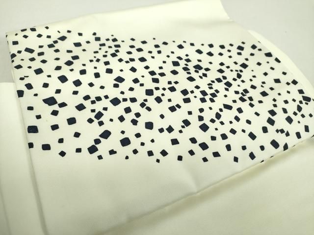 平和屋着物 塩瀬 つけ帯 箔散らし文 正絹 ps