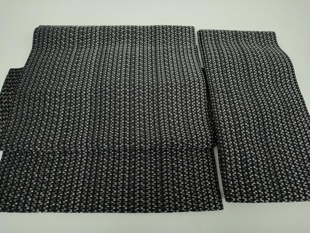 平和屋着物 つけ帯 間道 黒地 正絹 ps