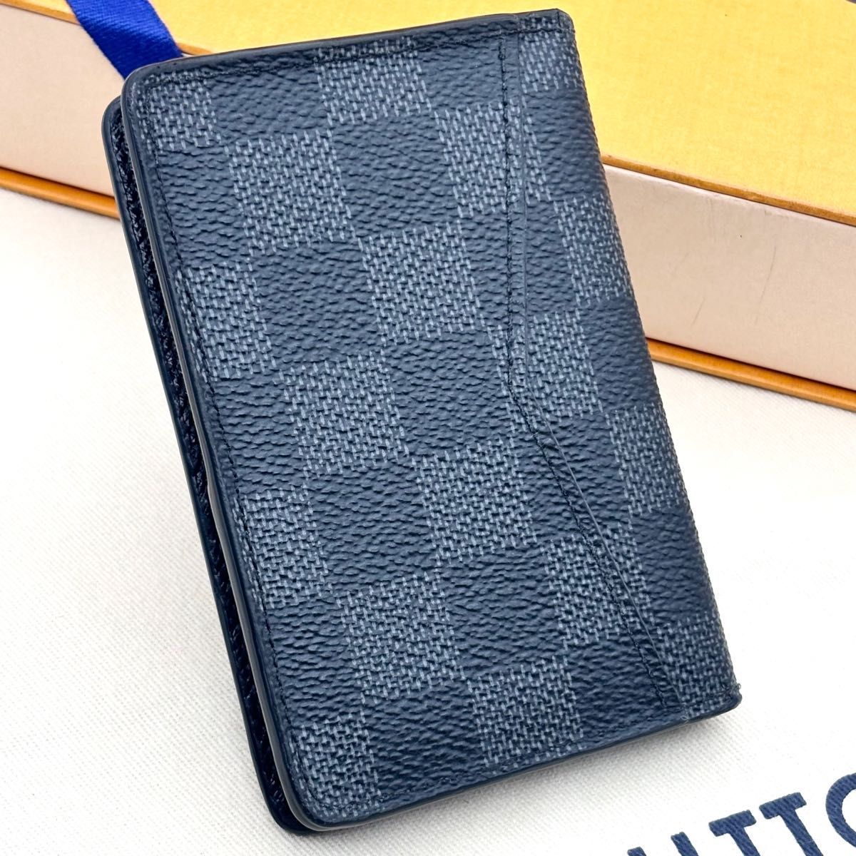 極美品】ルイヴィトン ダミエグラフィット オーガナイザードゥポッシュ