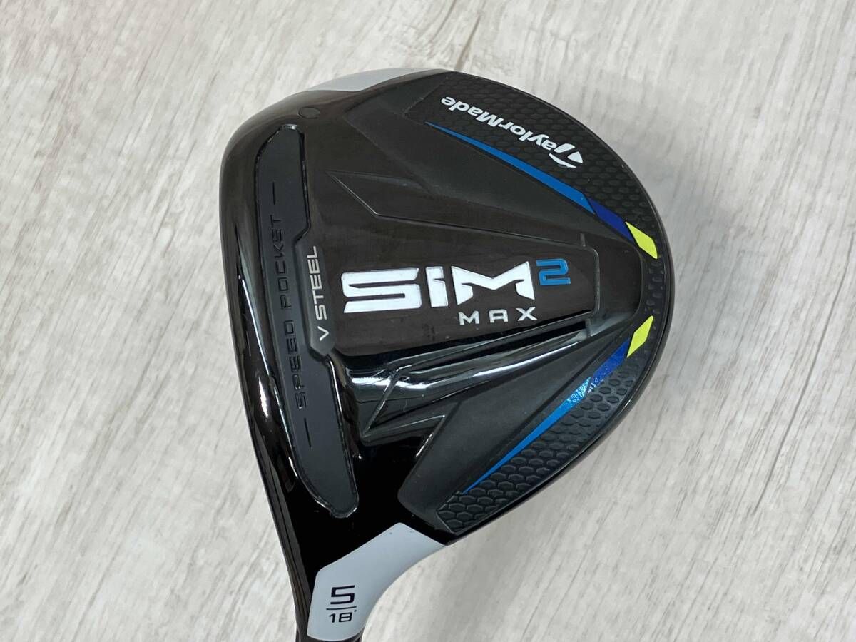TaylorMade SIM2 MAX レフティ フェアウェイ テーラーメイド FLEX S ロフト角 18° 男性左利き用 ゴルフクラブ