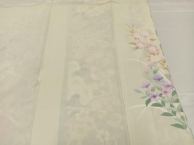  平和屋着物 訪問着 手描き 草花文 暈し染め 正絹 ph 訪問着 付け下げ 着物