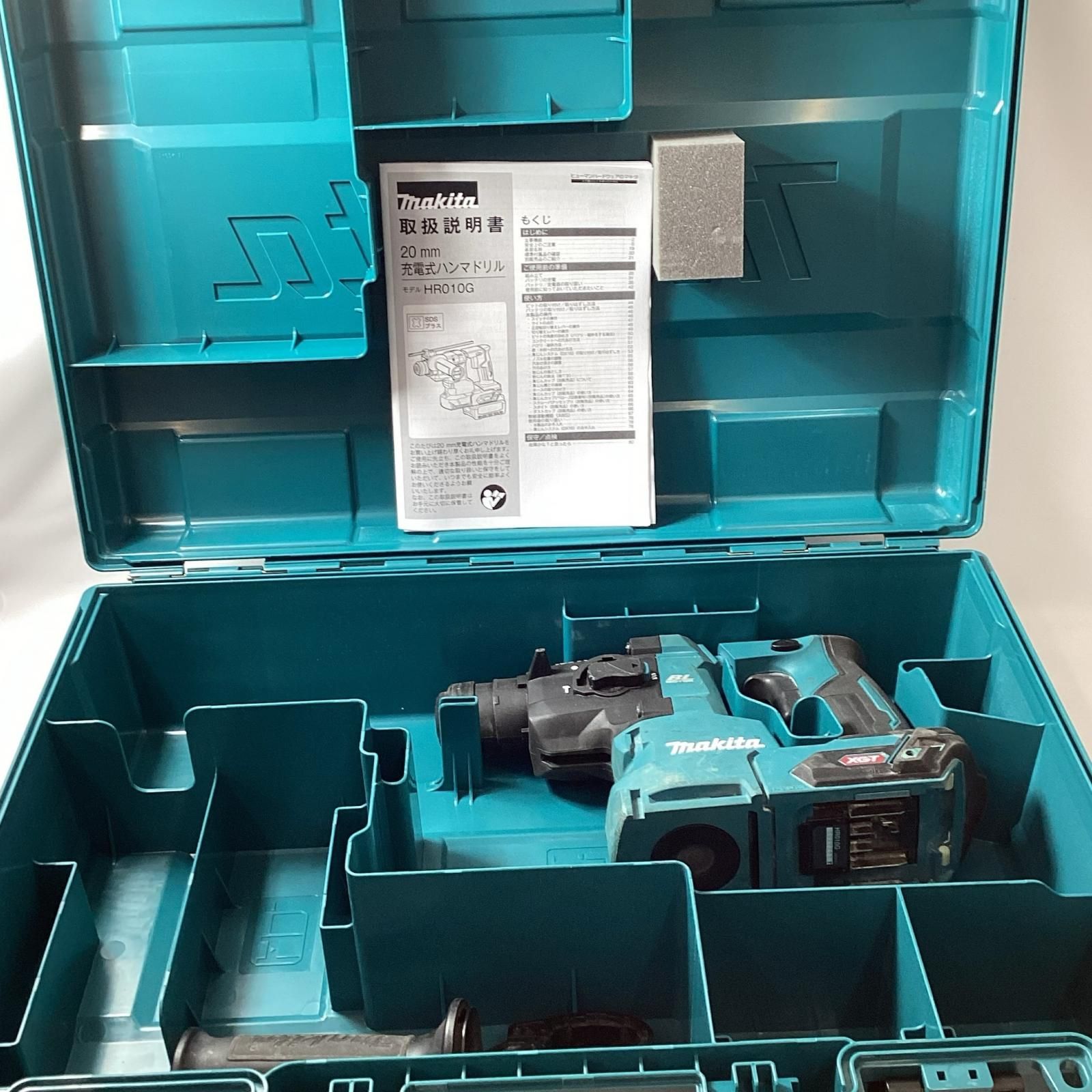 MAKITA マキタ ハンマドリル HR010G ケース付 コードレス式 40v