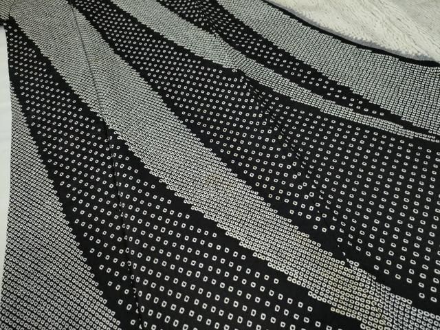 訪問着 杢目絞り