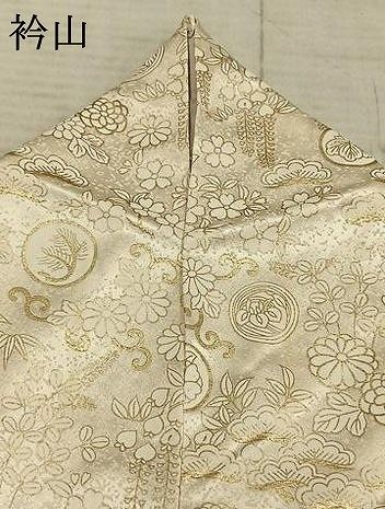 平和屋着物▽訪問着　単衣　花唐草文　金彩　正絹　逸品　AABD0169fy 平和屋着物▽訪問着 単衣 花唐草文 金彩 正絹 逸品 AABD0169fy 平和