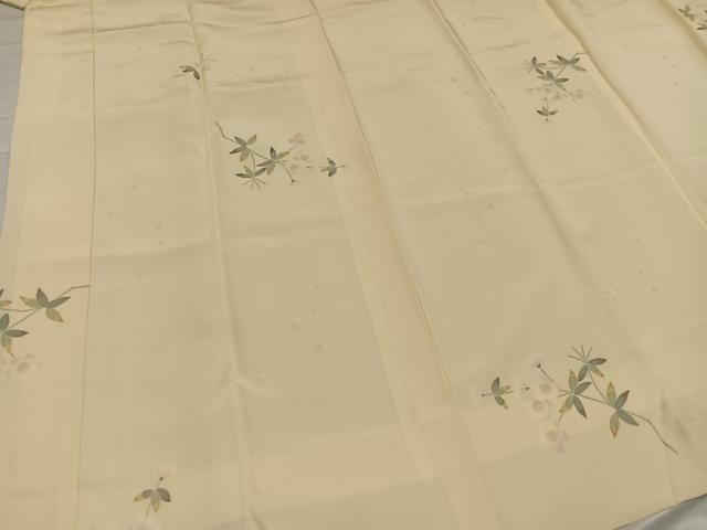  平和屋着物 長襦袢 袷 枝花文 やまと誂製 正絹 ph 長襦袢 長襦袢 半襦袢