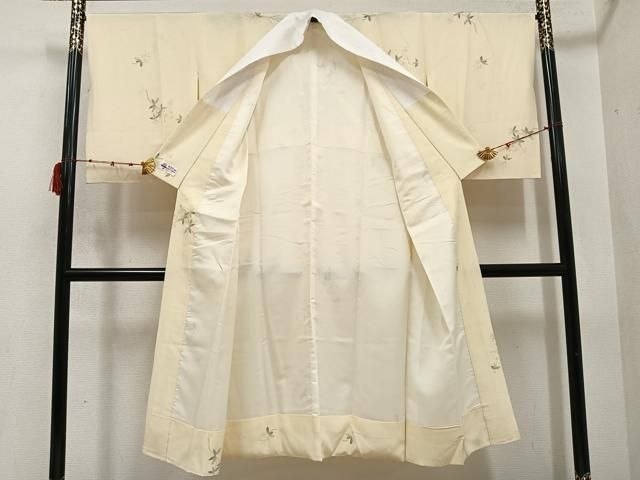 平和屋着物 長襦袢 袷 枝花文 やまと誂製 正絹 ph