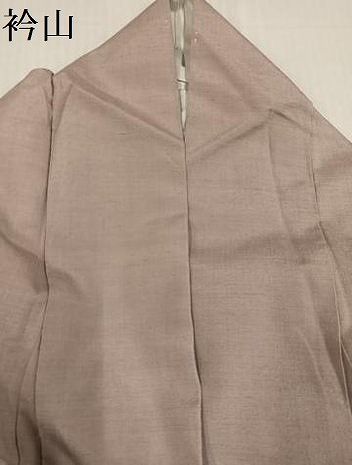  平和屋着物 本場結城紬 重要無形文化財 色無地 白茶色 正絹 ph 紬 着物