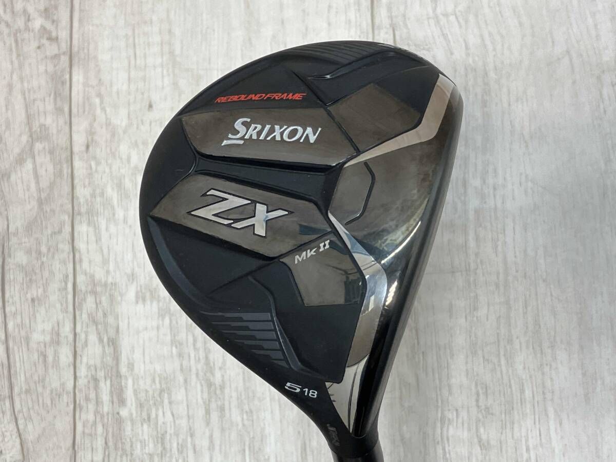 DUNLOP SRIXON ZX Mk2 フェアウェイ ダンロップ FLEX SR ロフト角 18° 男性右利き用 ゴルフクラブ