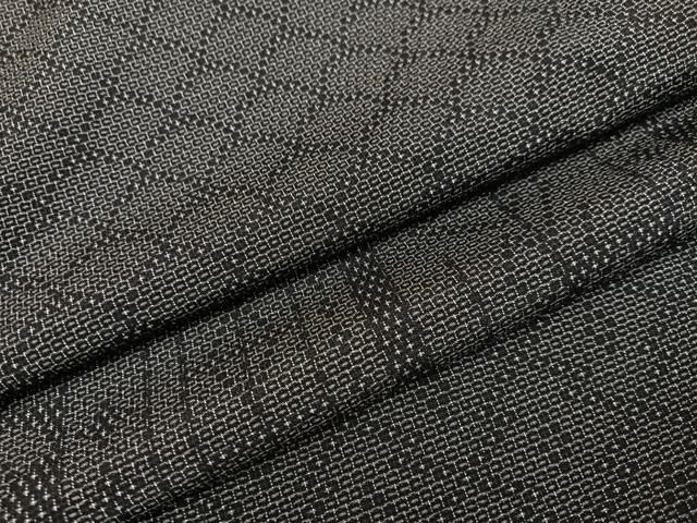 平和屋着物 本塩沢 110亀甲 吉祥文 正絹 ph