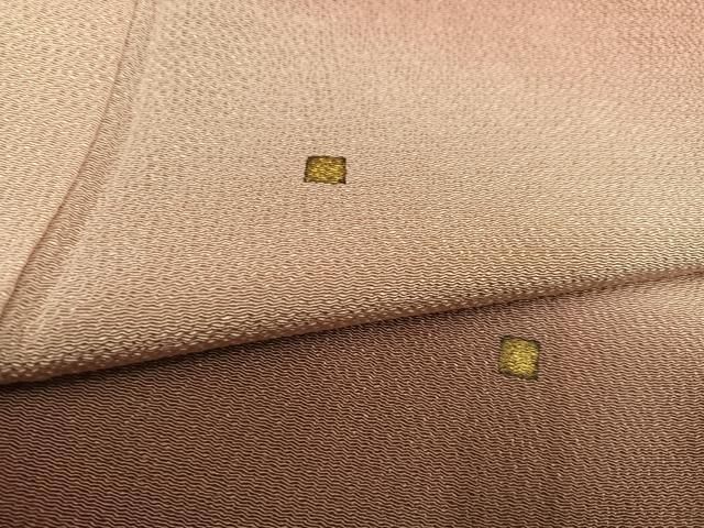 平和屋着物○極上 人形作家・ホリヒロシ 訪問着 霞箔散らし 暈し染め