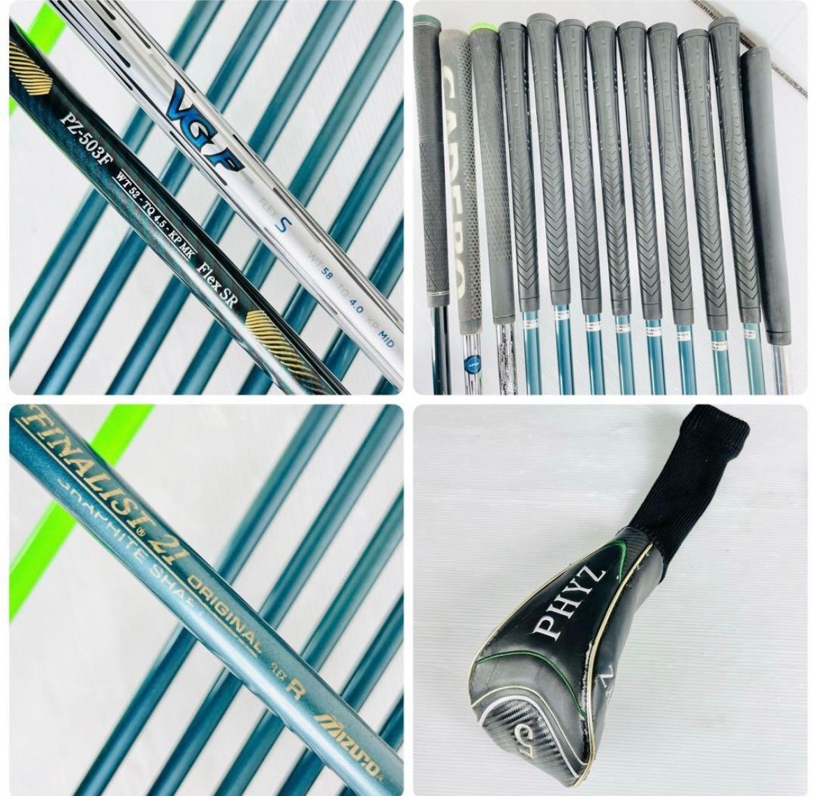 タイトリスト.コブラ.ブリヂストン等 ゴルフクラブ フルセット❗️ Titleist タイトリスト BRIDGESTONE ブリヂストン メンズ ゴルフ