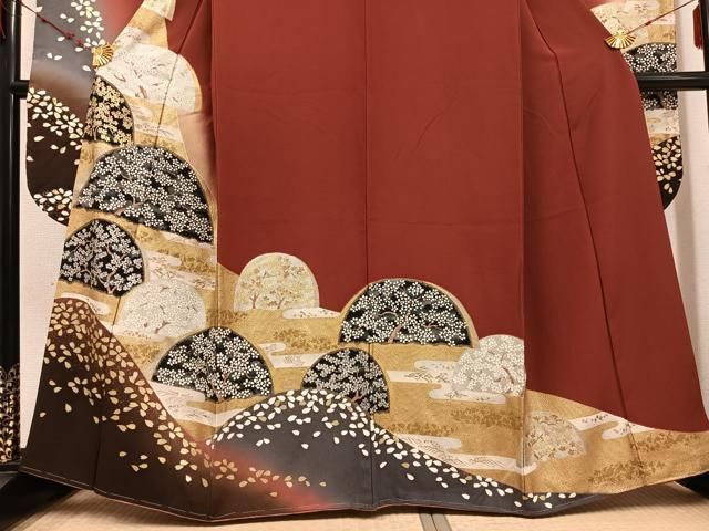 豪華振袖 草花文