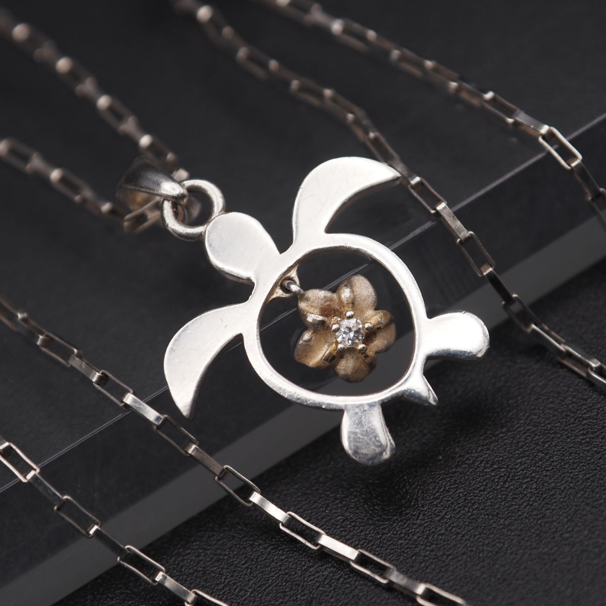 H884 ヴィンテージ 925 ヴィンテージ SILVER 925 ITALY刻印 ネックレス