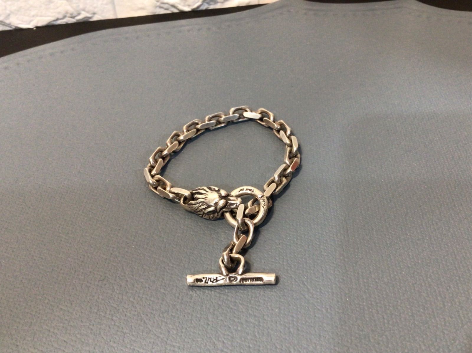 BILL WALL LEATHER ANIMAL HEAD ブレスレット