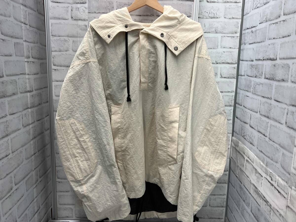 MAISON SPECIAL メゾン 11232211215 ナイロンジャケット ホワイト サイズ2