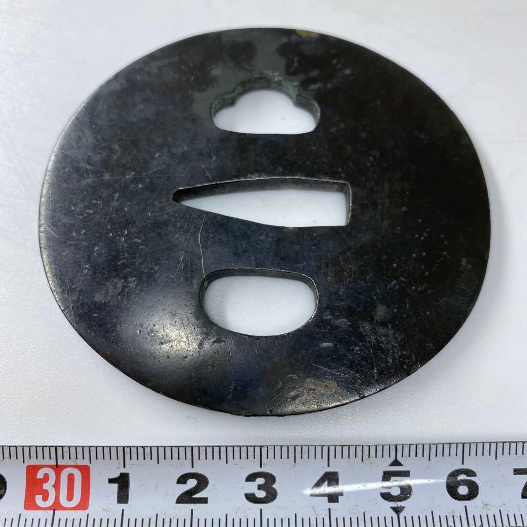 銅製 鍔 7 3 6 7㎝ 134 g 東な7 0304