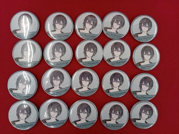 にじさんじ welcome goods 缶バッジ 黛灰 まとめ売り - メルカリ